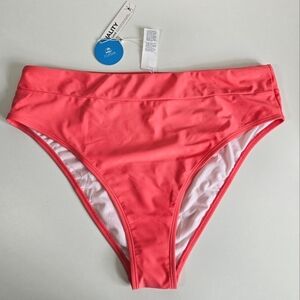 Cupshe Coral Bikini Bottom Size Extra Large NEW